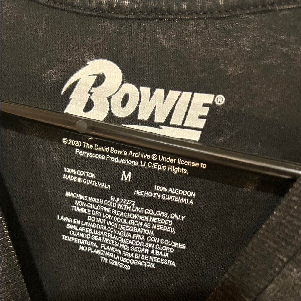 David Bowie Graphic/Band T-Shirt - Picture 5 of 8